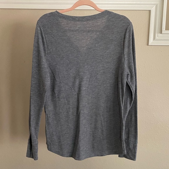 Women’s Ribbed Henley - Picture 6 of 7